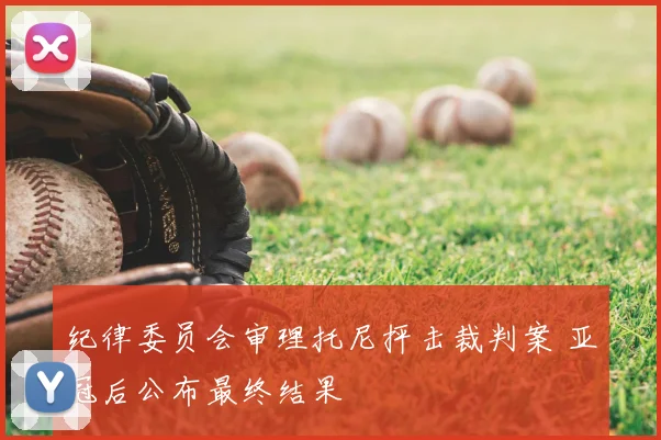 纪律委员会审理托尼抨击裁判案 亚冠后公布最终结果