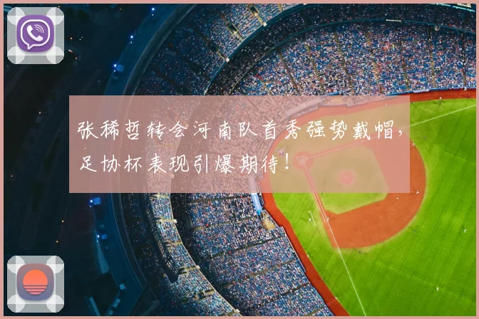 张稀哲转会河南队首秀强势戴帽，足协杯表现引爆期待！
